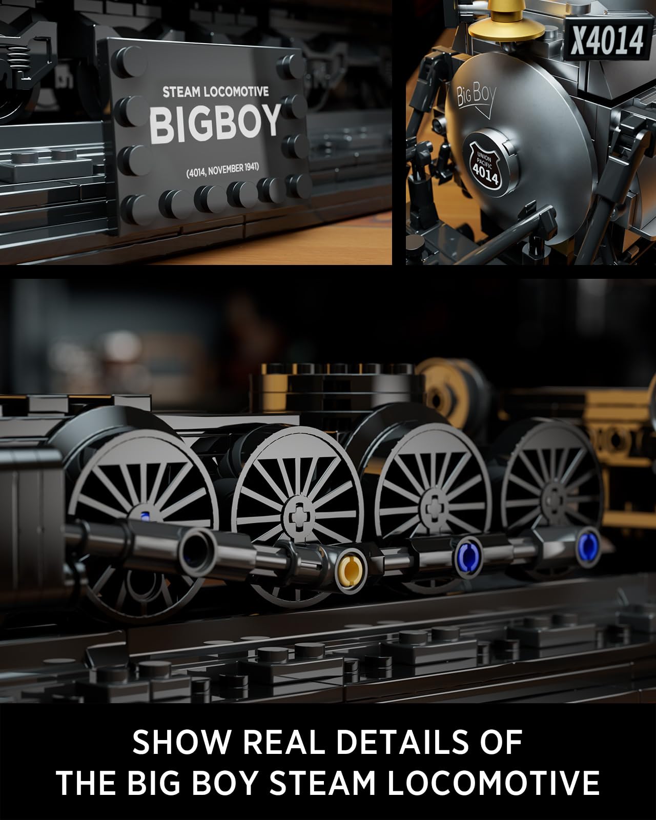 Nifeliz Big Boy Locomotive