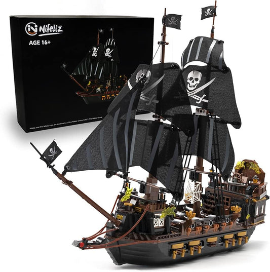 Nifeliz Black Hawk Pirates Ship Model