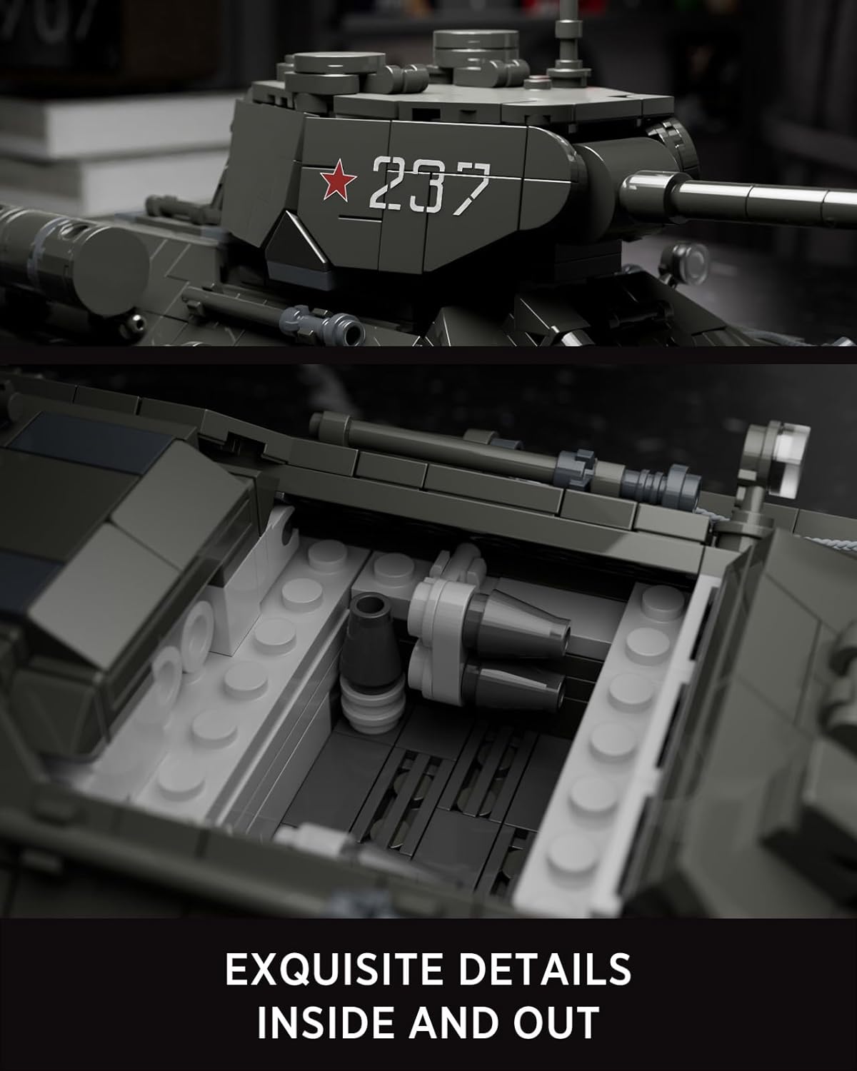Nifeliz T34/85 Tank, WW2 Military Tank