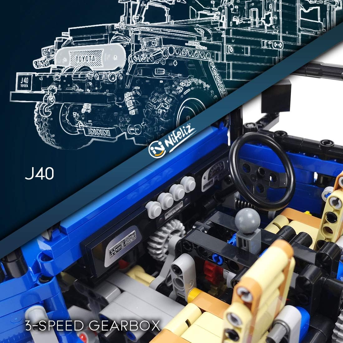 Nifeliz Off-Road Pickup J40 Land Cruiser