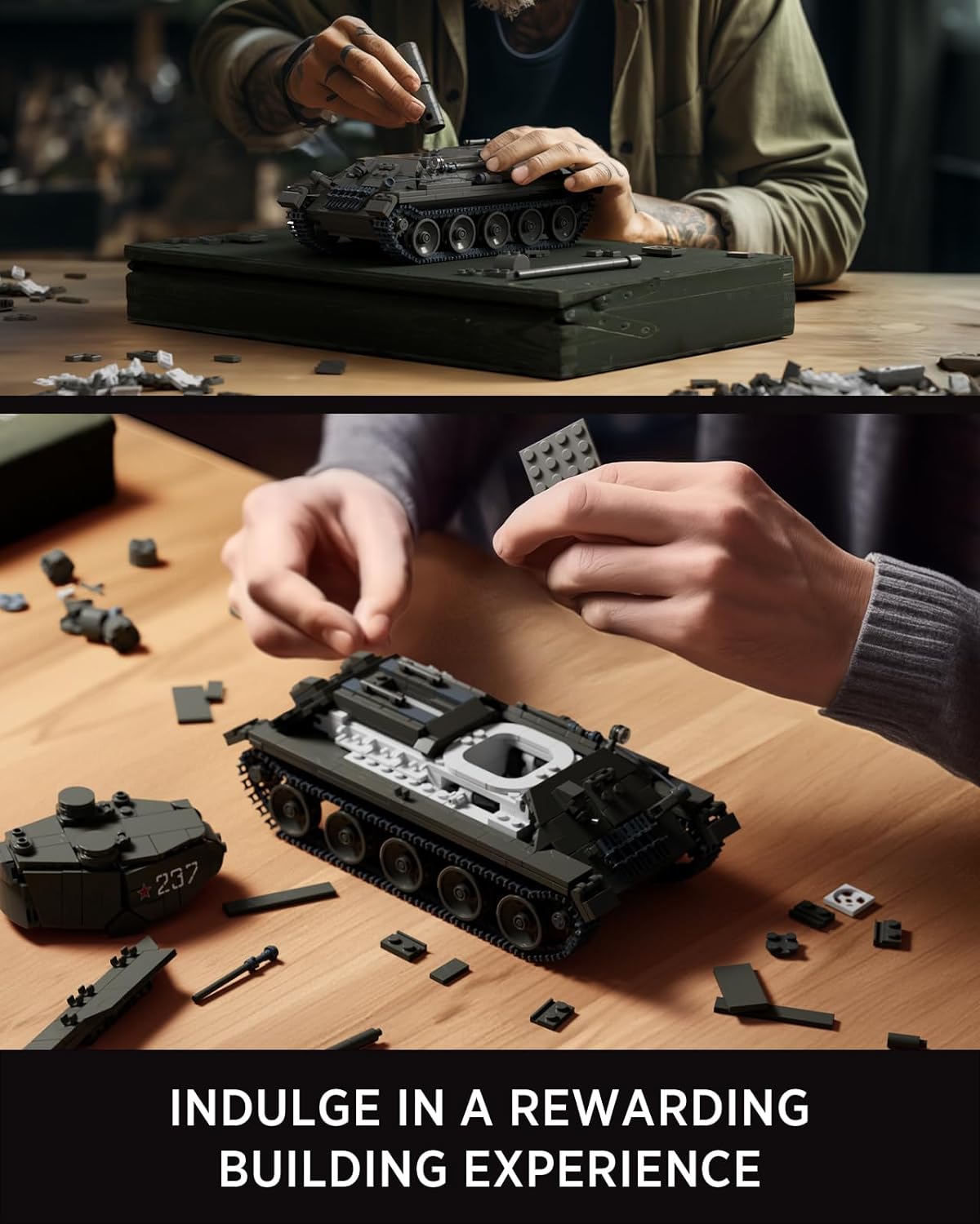Nifeliz T34/85 Tank, WW2 Military Tank