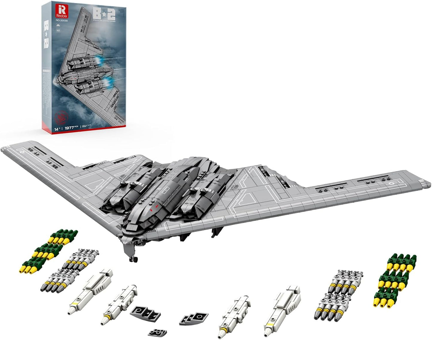B2 Military Bomber Plane