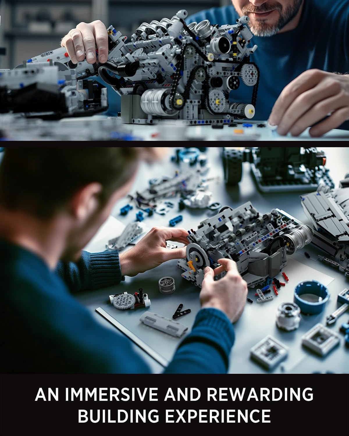 Nifeliz V8 Engine Building Set