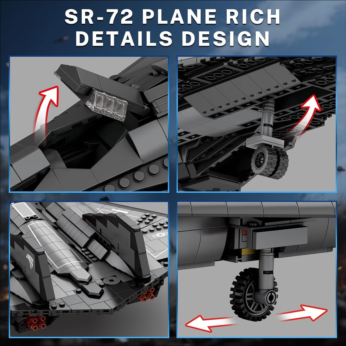 SR-72 Reconnaissance Fighter Jet