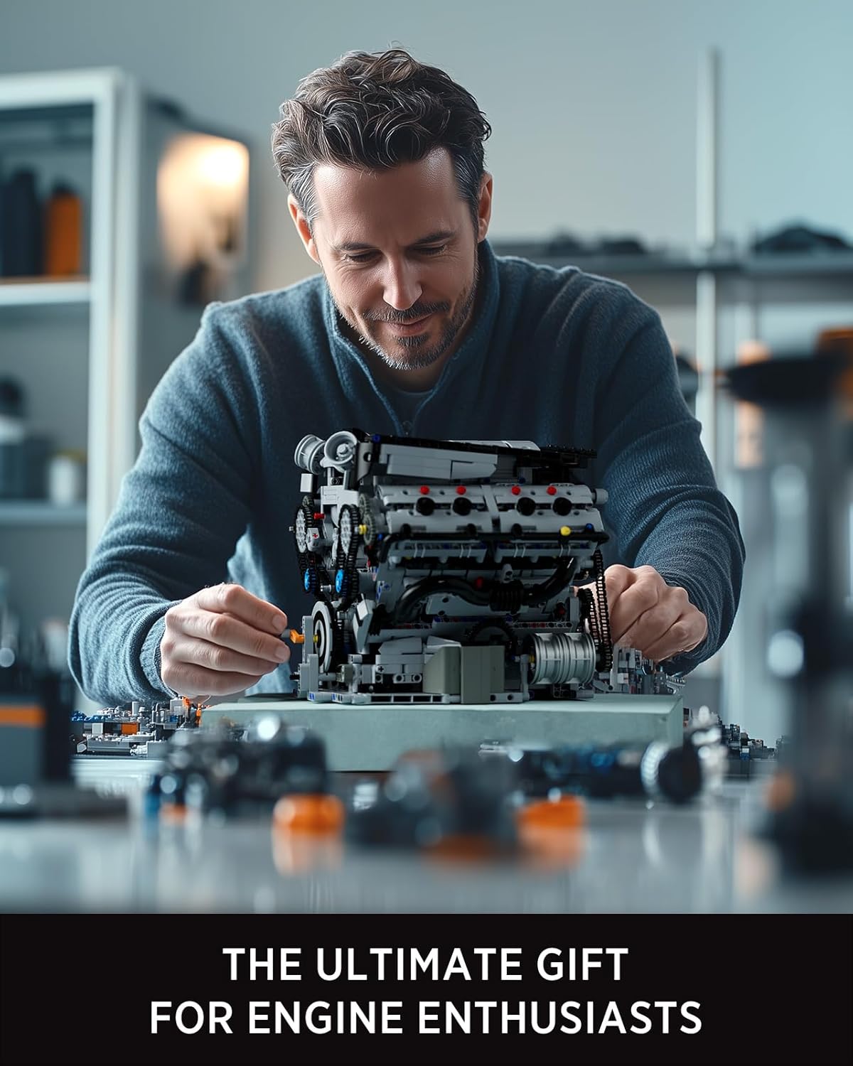 Nifeliz V8 Engine Building Set