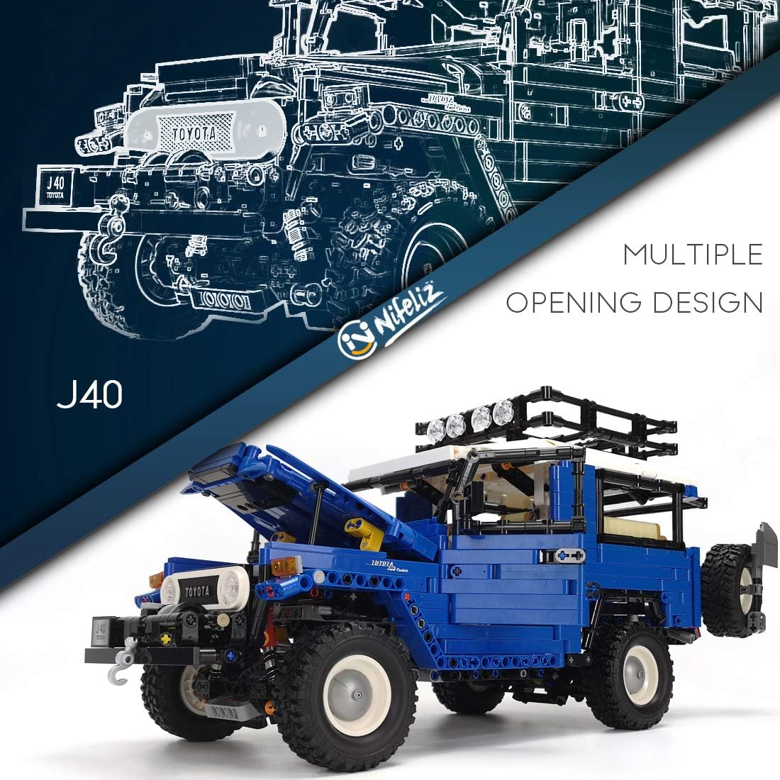 Nifeliz Off-Road Pickup J40 Land Cruiser