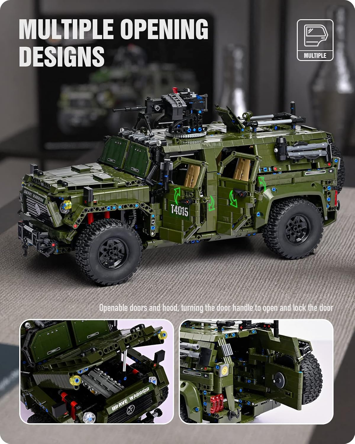 Nifeliz Warrior Military Car